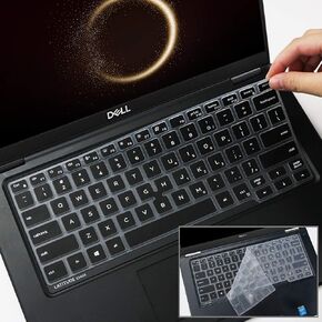 Keyboard Cover for Dell Latitude 5400 5401 5411 7400 14 Inch with Pointing Laptop, Dell Latitude 14 US Layout Keyboard Protective Cover Skin-Colorful in Kuwait