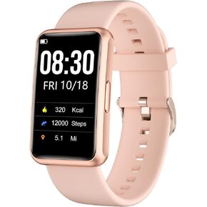 Cloudpoem Fitness Tracker No Bluetooth No APP/Phone Required, Fitness Watch Pedometer Waterproof for Men Women Parents Kids