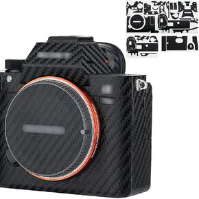غطاء حماية لجسم الكاميرا مضاد للخدش ومضاد للتآكل لهاتف Sony A7III A7RIII (يناسب A7 Mark III وA7R Mark III فقط) زخرفة واقية - أسود مموه in Kuwait