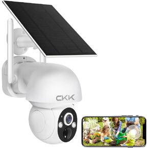كاميرا أمان إضافية لنظام CKK WiFi اللاسلكي مع صوت ثنائي الاتجاه، وكاميرا IP بدقة 5 ميجابكسل لنظام NVR قابل للتوسيع 8CH مع محول طاقة in Kuwait