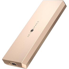 حاوية M.2 NVMe SSD بسرعة 10 جيجابت في الثانية، حاوية M.2 من الألومنيوم لنقل بيانات USB C، حاوية M.2 NVME الخارجية إلى PCIe M-Key/B&M-Key تدعم UASP Trim لـ NVME 2230/2242/2260/2280