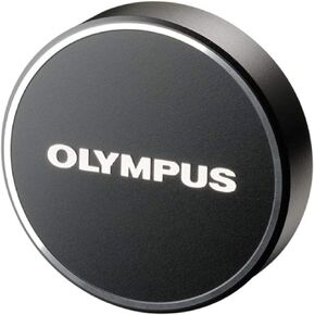 OM SYSTEM Olympus LC-48B Metal Lens Cap for M.Zuiko Digital 17mm 1:1.8 Lens (Silver) in Saudi Arabia