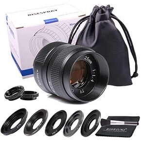 Fujian 25mm F1.4 CCTV Movie Lens/CCTV Lens for Sony Panasonic Fujifilm Olympus Canon Nikon Mirroeless Camera in Kuwait