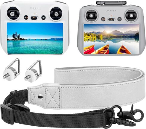 Betschkim Mini 4 Pro Neck Lanyard Strap for DJI RC 2, RC & RC Pro Controller, Mini 3 Pro/Mini 3 Lanyard RC Neck Strap, Skin-Friendly Soft Leather Lanyard Compatible with DJI Mini 4 Pro Accessories in Kuwait
