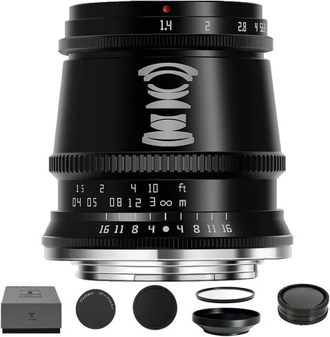 TTArtisan 17 مللي متر F1.4 APS-C فتحة كبيرة زاوية واسعة إنسانية دليل التركيز رئيس عدسة لكانون EOS M جبل كاميرا M2 M3 M5 M6 M9 M50 M240 M100 in Saudi Arabia