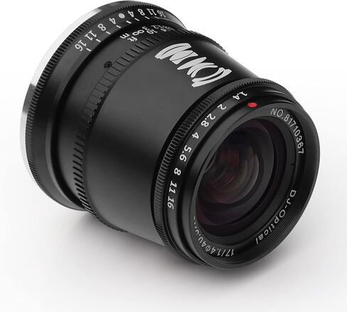 TTArtisan 17 مللي متر F1.4 APS-C فتحة كبيرة زاوية واسعة إنسانية دليل التركيز رئيس عدسة لكانون EOS M جبل كاميرا M2 M3 M5 M6 M9 M50 M240 M100 in Saudi Arabia
