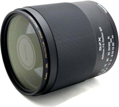 عدسة توكينا 634714 تليفوتوغرافي، عدسة مرآة، SZX Super Tele، 15.7 بوصة (400 مم)، F8 Reflex MF، حامل Canon EF، عاكس، تركيز يدوي، حامل قابل للتبديل، متوافق بالحجم الكامل in Kuwait