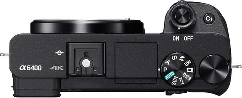 كاميرا Sony Alpha a6400 رقمية بدون مرآة بدقة 24.2 ميجابكسل (الهيكل فقط) مزودة ببرنامج Corel Photo ومجموعة Koah Power Kit وحقيبة الحمل وبطاقة SDXC سعة 64 جيجابايت والملحقات (6 عناصر) in Saudi Arabia