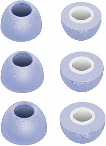 BLLQ Memory Foam Ear Tips Compatible with JBL Tune 230NC TWS Earbuds, Foam Ear Buds Noise Cancelling Ear Cap Ear Plug Eartips, LMS 3 Size 3 Pairs,White 214 in Saudi Arabia