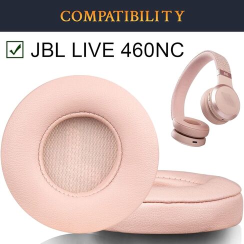 SOULWIT Earpads for JBL Live 460NC Headphones - Black in Saudi Arabia