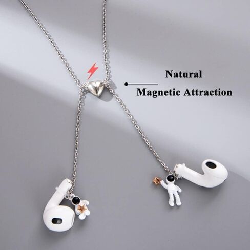 ZOSTLAND Compatible with 1 Pair Creative Earphone Anti Lost Earring Clip Earclip Strap Wireless Earhook Earbud Ear Bud Holder Connector for Airpods 1/2/Pro/3 Beats Fit Pro Sony(Star Silver) in Saudi Arabia