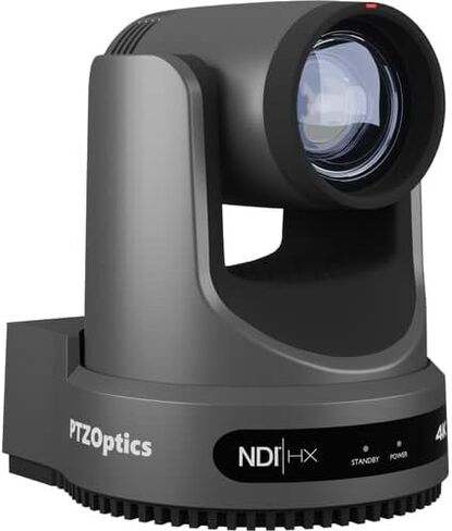 كاميرا PTZOptics Move 4K بتكبير بصري 12X (أبيض) in Kuwait