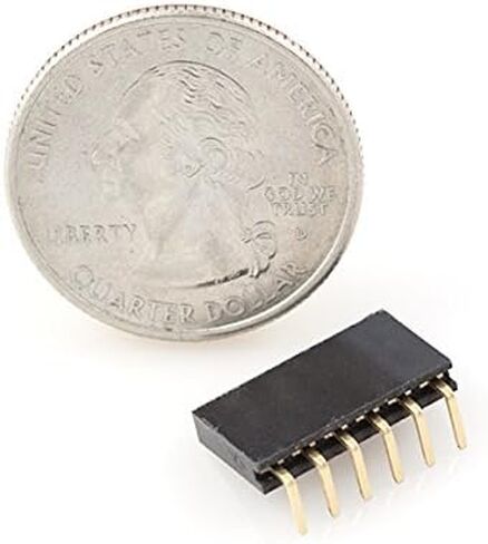 Generic Female Header Right Angle 0.1" 6-pin for Arduino and LilyPad(pack of 10) in Saudi Arabia