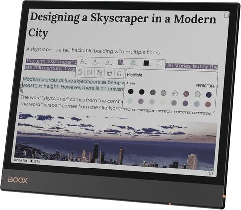 BOOX Tablet Note Air 3 CE Ink Tablet 10.3 ePaper 4G 64G Paper Tablet in Kuwait