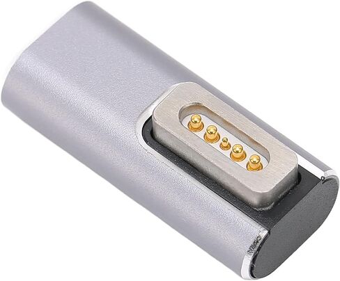 محول USB C مغناطيسي من VBESTLIFE، من النوع C إلى محول مغناطيسي L Tip PD بديل موصل الشحن السريع لأجهزة الكمبيوتر المحمول OS X، ومحول USB C إلى محول مغناطيسي (النوع C إلى المحول المغناطيسي) in Saudi Arabia