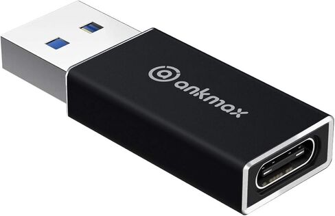 انك ماكس محول USB C الى USB A UA312C USB C الى USB A، محول USB C 3.1 يدعم مزامنة البيانات عالية السرعة والشحن السريع - متوافق مع اجهزة اللابتوب والكمبيوتر والشواحن والباور بانك وغيرها من الاجهزة in Kuwait