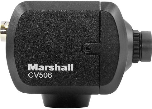 Marshall Electronics CV506 Full HD Miniature Camera with M12 Mount and Interchangeable 3.6mm Lens (72 AOV), 1920x1080p at 60 fps, 3G/HD-SDI & HDMI Output in Kuwait