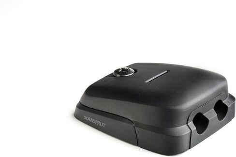 Scanstrut DS-HD6-BLK Horizontal Double-Entry Cable Seal - Black Plastic in Saudi Arabia