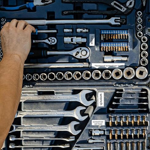 Topcolor 3-Pack متوافق مع شريط الملصقات الصناعية لرينو 18444 شريط ملصقات الفينيل الدائم 12 مم أسود على أبيض لرينو 4200 5200 5000 6000 صانع الملصقات، 1/2 بوصة × 18 قدم in Kuwait