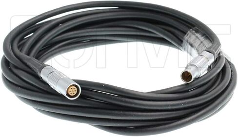 Microphone Extension High Flex Cable for B & K Norsinc Preamplifier Sound Analyzer Vibration Measuring System Low Noise 1B FGG 7 Pin Male to 1B PHG 7 Pin Female 5m in Saudi Arabia