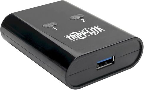 محول Tripp Lite 2 منافذ USB Switch، USB 3.0 محيطي، سرعة فائقة 5 جيجابت، أسود، ضمان 3 سنوات (U359-002) in Kuwait