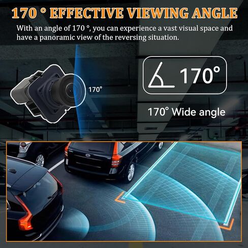 كاميرا احتياطية للرؤية الخلفية متوافقة مع Ford F150 2010-2014، Mustang 2015-2020 وLincoln MKC 2015-2019، استبدال كاميرا المساعدة في ركن السيارة EL3Z-19G490-D BL3Z-19G490-B in Saudi Arabia