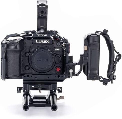 Tilta Camera Cage for Panasonic GH6 Pro Kit – Black | TA-T15-B-B in Saudi Arabia
