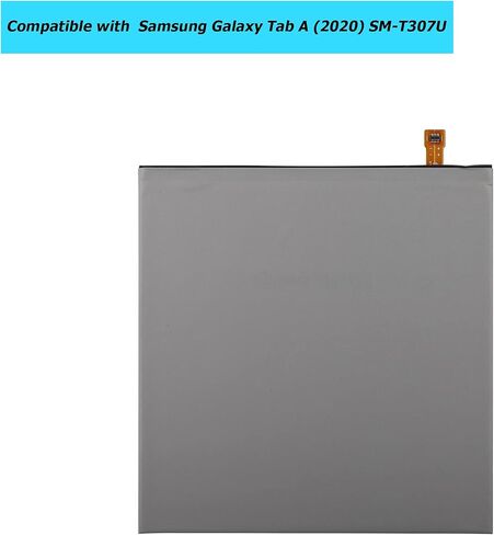 بطارية بديلة Vvsialeek BT307ABY لجهاز Samsung Galaxy Tab A (2020) SM-T307U مع مجموعة أدوات مجانية. in Saudi Arabia