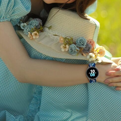 سوار كرتوني لطيف من YODOOLTLY متوافق مع ساعة Samsung Galaxy Watch 5/4/6 40 مم 44 مم/ساعة 5 Pro 45 مم/ساعة 4 كلاسيكية 42 مم 46 مم/ساعة 6 كلاسيكية 43 مم 47 مم، حزام رياضي أنيق للنساء والرجال in Kuwait