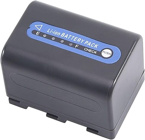 QIAOJINLIN DSTE 7.4V 3400mAh NP-FM70 NP-QM71D NP-QM71 بطارية ليثيوم أيون قابلة لإعادة الشحن، بطارية بديلة متوافقة مع Sony DCR-PC330 DCR-TRV25 DCR-TRV27 DCR-TRV30 in Kuwait