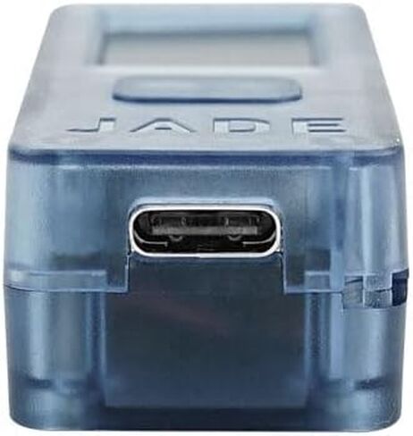 Blockstream Jade - Bitcoin Hardware Wallet - Camera - Bluetooth - USB-C - 240 mAh Battery - Secure Your Bitcoin Offline (Transparent Green) in Saudi Arabia