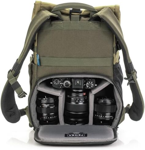 Tenba Fulton v2 16L All Weather Backpack for Mirrorless and DSLR cameras and lenses – Black/Black Camo (637-738) in Saudi Arabia