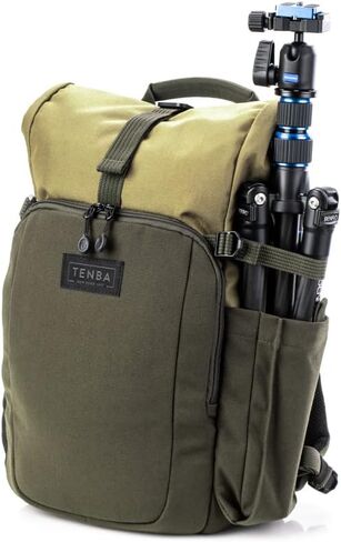 Tenba Fulton v2 16L All Weather Backpack for Mirrorless and DSLR cameras and lenses – Black/Black Camo (637-738) in Saudi Arabia