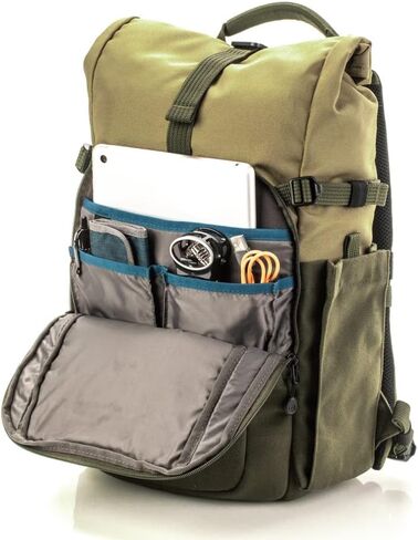 Tenba Fulton v2 16L All Weather Backpack for Mirrorless and DSLR cameras and lenses – Black/Black Camo (637-738) in Saudi Arabia