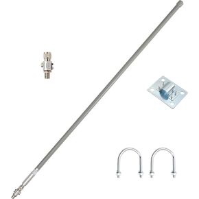 Hexa Boost LoRa Antenna 915MHz Kit 8dBi Gain Outdoor Omni-Direction HNT Miner Antenna 3.6 ft Helium Hotspot Antenna in Saudi Arabia