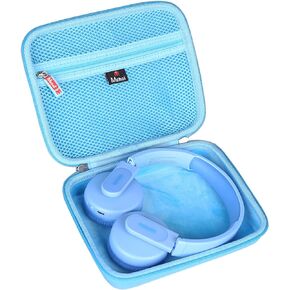 Mchoi Shockproof Carrying Case Suitable for Philips K4206 Kids Wireless On-Ear Headphones, Blue, Case Only