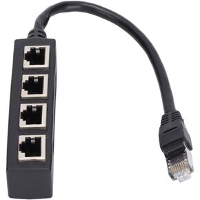 محول مقسم RJ45، محول شبكة اتصال ممتاز 1 إلى 4 منافذ نقل سلس ، محول إيثرنت لوحة PCB لجميع الشبكات والمنازل والمكاتب وجميع اتصالات برودباند in Kuwait