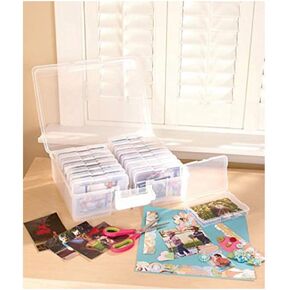 Scrapbooking 1,600 Photo Organizer Case - 16 Inner Cases - Snap Closures in Saudi Arabia