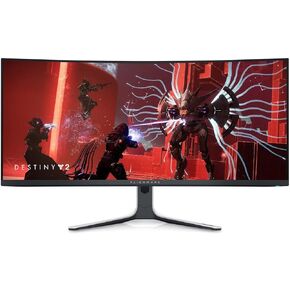 Alienware AW3423DW شاشة ألعاب منحنية Quantom Dot-OLED مقاس 34.18 بوصة، 3440 × 1440 بكسل عند 175 هرتز، ضوء قمري (متجدد) in Kuwait