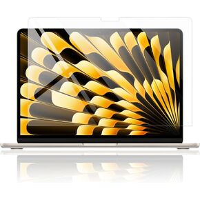 واقي شاشة عالي الدقة لجهاز MacBook Air 15.3 بوصة A2941 تم إصداره في عام 2023 مع M2 Chip 5H مقاوم للغبار ومضاد للخدش وغطاء واقٍ من PET لملحقات الكمبيوتر المحمول (عبوتان) in Kuwait