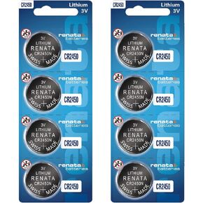 Renata Batteries CR2450N 3 Volt Lithium Coin Battery (4 Pack) in Kuwait