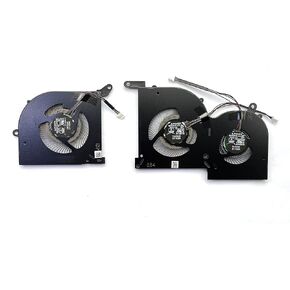 استبدال مروحة تبريد وحدة المعالجة المركزية + وحدة معالجة الرسومات لـ MSI Stealth GS66 WS66 11UG 11UE 11UH 11UMT 11UKT، Creator 15 OLED MS-16V4 BS5005HS-U4Q(16V4-CPU) BS5005HS-U3J(16V4-G-CW) (لا يناسب إصدار وحدة المعالجة المركزية Intel الجيل العاشر) ) in Saudi Arabia