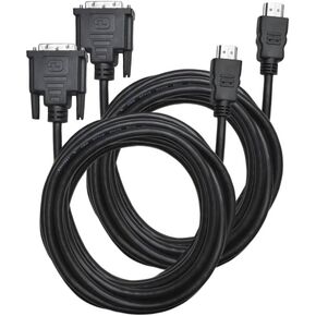 تقنية الدخول المباشر وصلة واحدة HDMI إلى DVI كابل 10 feet in Kuwait