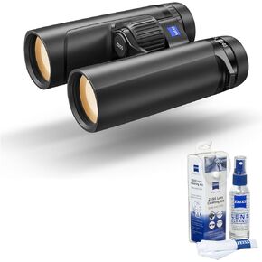 مجموعة مناظير الصيد Zeiss Optics SFL 10x40 المقاومة للماء وخفيفة الوزن ومشرقة UHD عالية الطاقة مع بخاخ Zeiss ومجموعة العناية بالعدسات المصنوعة من الألياف الدقيقة (عنصران) in Saudi Arabia