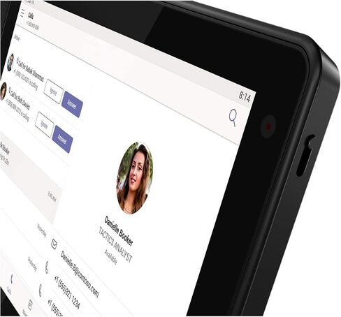 لينوفو 2022 تابلت 8 بوصة ثينك سمارت فيو معدات مؤتمرات الفيديو اللاسلكية، 2 جيجا رام، 8 جيجا تخزين، اسود للأعمال in Kuwait