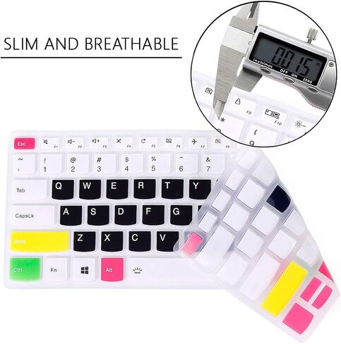 Silicone Keyboard Cover for Lenovo Yoga C940 C930 930 920 13.9", Lenovo Yoga C940 C740 14, Lenovo Yoga 730 720 720S 13.3"/Yoga 730 15.6"/Yoga 720 12.5"/ Lenovo Flex 14 14" in Kuwait