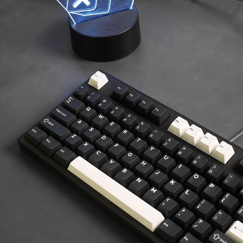 غطاء مفاتيح شبح القضاة WOB Colorway Cherry PBT Doubleshot للوحة المفاتيح mx 60 65 87 104 gh60 xd64 xd68 bm60 bm65 in Kuwait