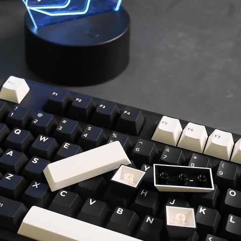 غطاء مفاتيح شبح القضاة WOB Colorway Cherry PBT Doubleshot للوحة المفاتيح mx 60 65 87 104 gh60 xd64 xd68 bm60 bm65 in Kuwait