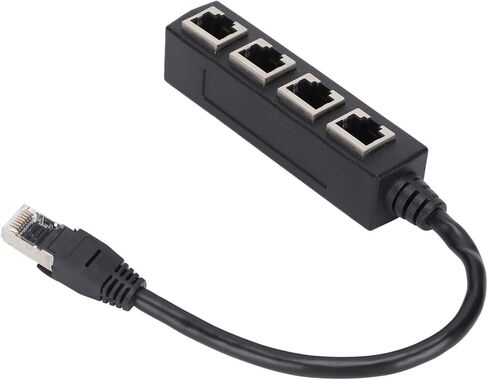 محول مقسم RJ45، محول شبكة اتصال ممتاز 1 إلى 4 منافذ نقل سلس ، محول إيثرنت لوحة PCB لجميع الشبكات والمنازل والمكاتب وجميع اتصالات برودباند in Kuwait