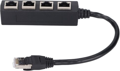 محول مقسم RJ45، محول شبكة اتصال ممتاز 1 إلى 4 منافذ نقل سلس ، محول إيثرنت لوحة PCB لجميع الشبكات والمنازل والمكاتب وجميع اتصالات برودباند in Kuwait